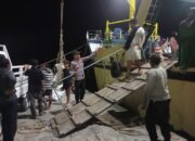 Polsek Kawasan Pelabuhan Laut Bima Gelar Patroli Rutin dan Pemeriksaan Barang Bongkar Muat di Area Pelabuhan Bima