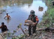 Kolaborasi Babinsa dan Warga Wujudkan Lingkungan Ampenan Bersih