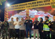 Pastikan Keamanan Natal, Kapolres Bima Kota Cek Pos Pengamanan dan Gereja