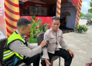 Subsatgas Dokkes Polres Bima Kota Cek Kesehatan Personel di Pos PAM Operasi Lilin Rinjani 2025, Pastikan Tetap Prima Layani Masyarakat