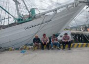 Polsek Kawasan Pelabuhan Laut Bima Gelar Patroli Dialogis Humanis di Areal Dermaga