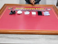 Polres Lombok Barat Tangkap Pengedar Sabu 104 Gram di Sandik