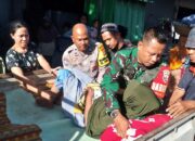 Kepedulian Babinsa-Bhabinkamtibmas, Bantu Lansia Lumpuh Berobat Terapi