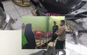 Polsek Bolo Bantu Evakuasi Korban Lakalantas Ganda di lintas di jalan lintas Bima-Dompu