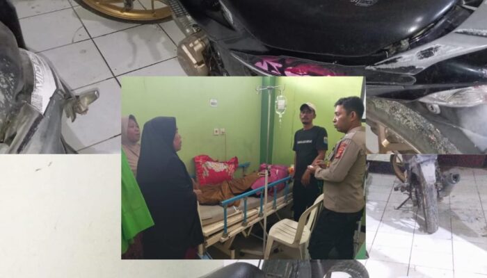 Polsek Bolo Bantu Evakuasi Korban Lakalantas Ganda di lintas di jalan lintas Bima-Dompu