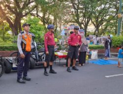 Ditpamobvit Polda NTB Amankan Car Free Day Udayana, Warga Beraktivitas dengan Aman dan Nyaman