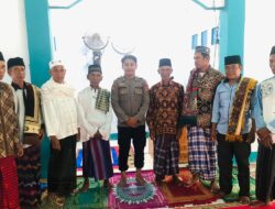 Melalui Program Jum,at Keliling, Bhabinkamtibmas Polsek Woha Eratkan Silahturahmi Kamtibmas di Bulan Suci Ramadhan