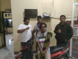 Empat Hari di Buru, Pelarian Terduga Pelaku Spesialis Curanmor Licik ini di Gulung Unit Reskrim Polsek Belo