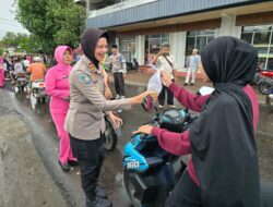 Hadir di Tengah Masyarakat, Kapolres Sumbawa Pimpin Aksi Religi dan Pembagian Takjil di Polsek Alas