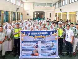 Police Go To School, Satlantas Polres Bima Kota Gaungkan “Ramadhan Tertib Berlalu Lintas” di SMA Negeri 1 Kota Bima