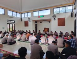 Bangun Karakter Religius, Polres Bima Kota Laksanakan Pembinaan Rohani dan Mental