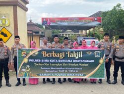 Ramadan Penuh Berkah, Sat Samapta Polres Bima Kota Hadir Berbagi untuk Masyarakat