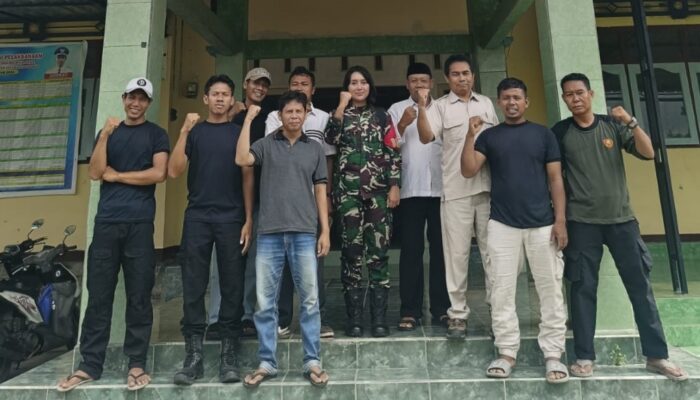 Babinsa Dorong Peran Aktif Linmas Karang Bayan