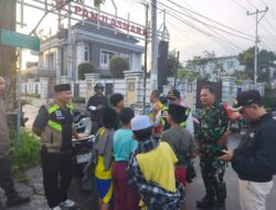 Kolaborasi Lurah dan Babinsa Cegah Gangguan Kamtibmas