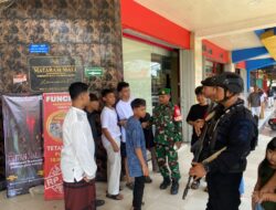 Sinergi TNI Polri Jaga Cakranegara Tetap Aman Kondusif