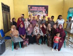 Polsek Lambu Polres Bima Kota Gelar Penyuluhan Bahaya Narkoba di Desa Lanta Barat