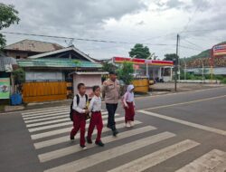 Polsek Rasanae Timur Laksanakan Pergelaran Rawan Pagi di Sejumlah Titik Kota Bima