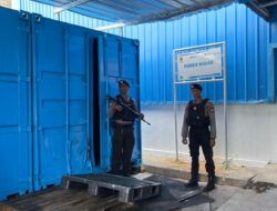 Unit Pamobvit Sat Samapta Polres Bima Kota Laksanakan Pengamanan Objek Vital Nasional PLTU Bima