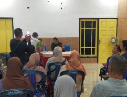Baznas Salurkan Santunan, Babinsa Pejanggik Hadir Dampingi Warga