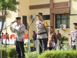 Kapolres Bima Kota dan Wali Kota Pimpin Apel Gelar Pasukan Operasi Ketupat 2026