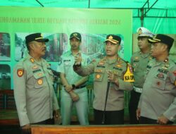 Kapolres Bima Kabupaten di Dampingi Ketua Bhayangkari Melaksanakan Kunjungan Ke Pos Pengamanan Operasi Ketupat Rinjani 2026 di Tente dan Ini Pesannya