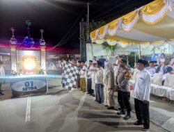 **Bupati Sumbawa Barat Lepas Meriah Pawai Malam Takbiran di Alun-Alun Kota Taliwang**