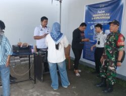 Pengamanan Lapas Kuripan, Silaturahmi Lebaran Tetap Aman