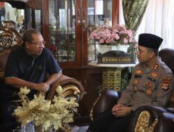 Kapolres Bima Kota Temui Tokoh Senior HMQ, Bahas Stabilitas Keamanan Bima