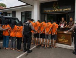 Sat Resnarkoba Polres Dompu Limpahkan 9 Tersangka Kasus Narkoba