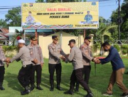 Momentum Hari Raya Idul Fitri 1447 H, Kapolsres Bima Kabupaten Bersama Seluruh Personel Menggelar Halal Bihalal