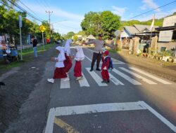**Personel Polsek Sekongkang Sigap Amankan Hari Pertama Sekolah Pasca Lebaran 1447 H**