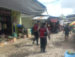 Operasi Ketupat Rinjani 2026: Polres Lobar Amankan Pasar Gerung