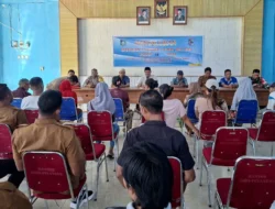 Pengamanan Penyaluran BLT Dana Desa di Pelangan, Polsek Sekotong Pastikan Berjalan Kondusif