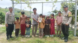 Sentuhan Kasih di Pelosok Sekotong: Kapolres Lombok Barat Kirim Bantuan Spesial untuk Anak Yatim Piatu