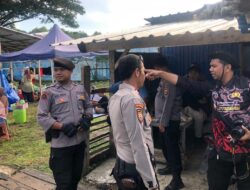 Sukseskan Konser Band Dewa 19, Unit Pam Obvit Satsamapta Polres Bima Kabupaten Gelar Pengamanan BKO