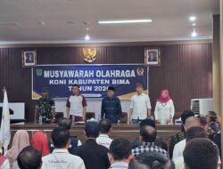 Wakapolres Bima Kabupaten Hadiri Pemilihan Ketua Koni Kabupaten Bima Periode 2026-2030