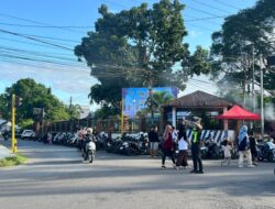 SAT LANTAS POLRES DOMPU AMANKAN CAR FREE DAY, ARUS LALU LINTAS LANCAR DAN KONDUSIF