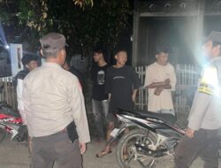 Tekan Kasus 3C dan Kejahatan Jalanan, Polsek Donggo Tingkatkan Patroli Cipkon Malam Hari