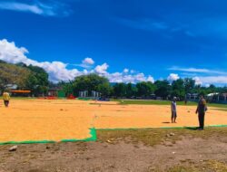 Dukung Penuh Program Ketahanan Pangan Nasional, Bhabinkamtibmas Polsubsektor Palibelo Aktif Sambangi Petani di Desa Binaannya