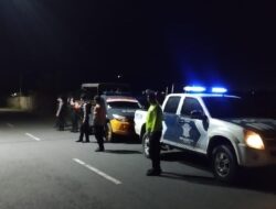 “Patroli Malam” Satlantas Polres Bima Kabupaten Menyasar Titik Rawan Cegah Kemacetan Arus Lalulintas dan Kejahatan Jalanan