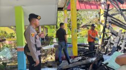 Sat Reskrim Polres Bima Kota Lakukan Olah TKP Kebakaran di TK Negeri Pembina
