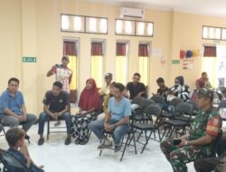 POLSEK DOMPU AMANKAN KEGIATAN DIALOG KELUARGA ALMARHUMAH AKIFA NAILA DENGAN PIHAK RSUD, SITUASI KONDUSIF