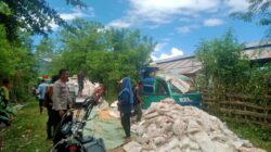 Bhabinkamtibmas Desa Woko Pantau Penggilingan Jagung, Jaga Kamtibmas Tetap Kondusif