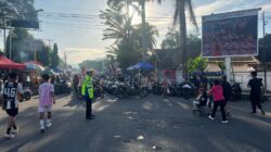 Pengamanan Car Free Day, Sat Lantas Polres Dompu Wujudkan Situasi Aman dan Lancar