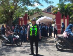 Laksanakan Strong Point Siang, Wujudkan Kamseltibcar Lantas Presisi