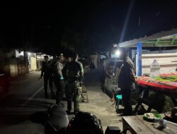 Unit Patmor Sat Samapta Polres Dompu Laksanakan Patroli Malam Presisi, Ciptakan Situasi Kondusif