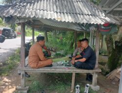 Bhabinkamtibmas Desa Batu Jangkih Perkuat Sinergi Kamtibmas Melalui DDS dan Silaturahmi dengan Kepala Desa