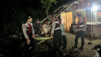 Polres Lombok Barat Perkuat Keamanan Malam Hari Melalui Patroli Dialogis dan Sosialisasi Inovasi KEMOS 110