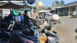 Bhabinkamtibmas Desa Teratak Intensifkan Pengamanan dan Dialog di Pasar Tradisional