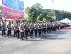 Apel Kontingensi Aman Nusa, Kapolres Loteng Tekankan Hadapi Isu Nasional Dan Global. ‎